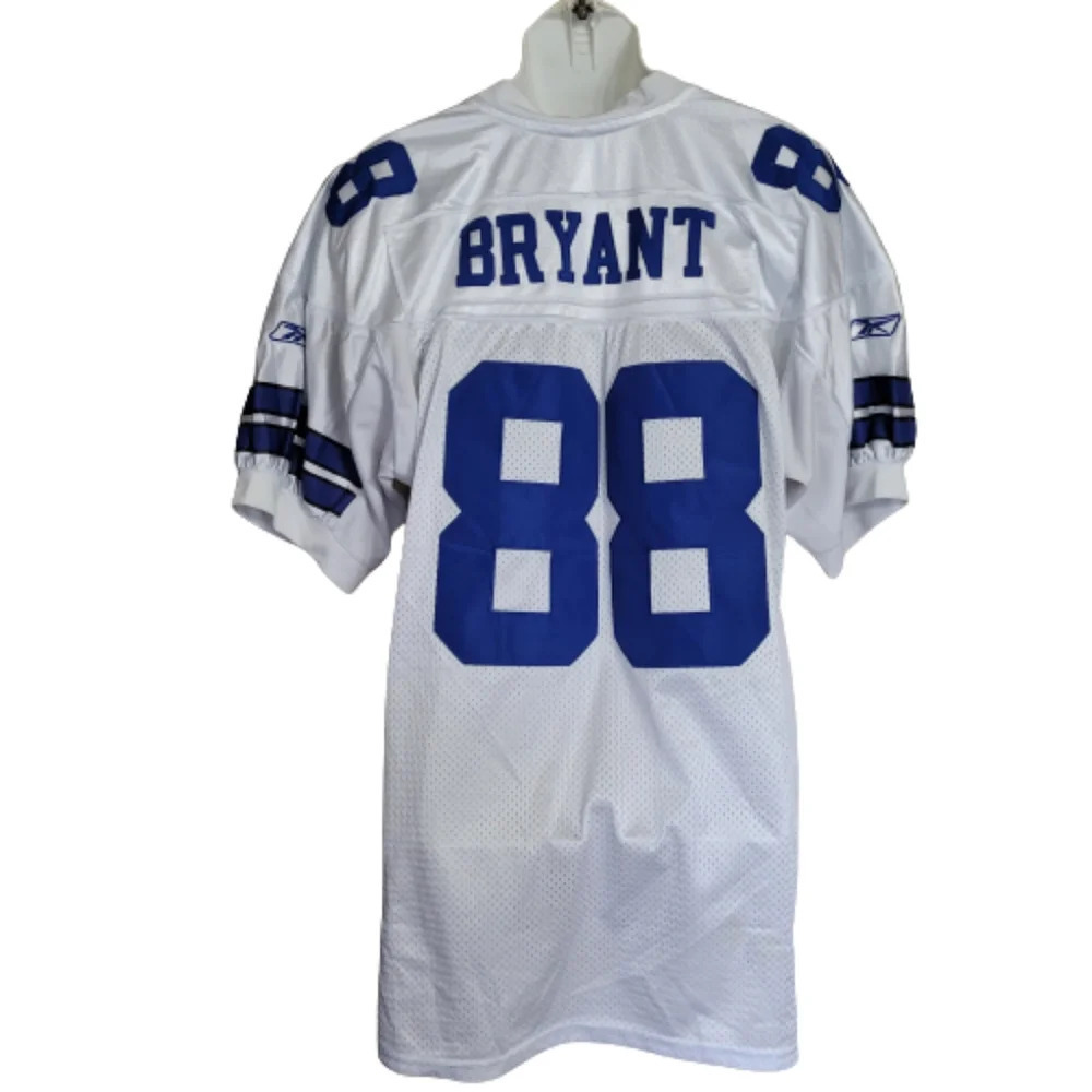 NFL Reebok Dallas Cowboys Bryant #88 White Jersey Size Men's 54